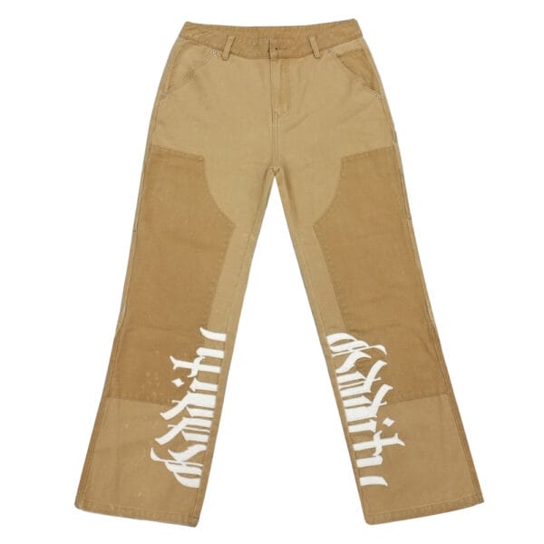 High quality custom embroidered jeans, pants, men's fashionable outfits