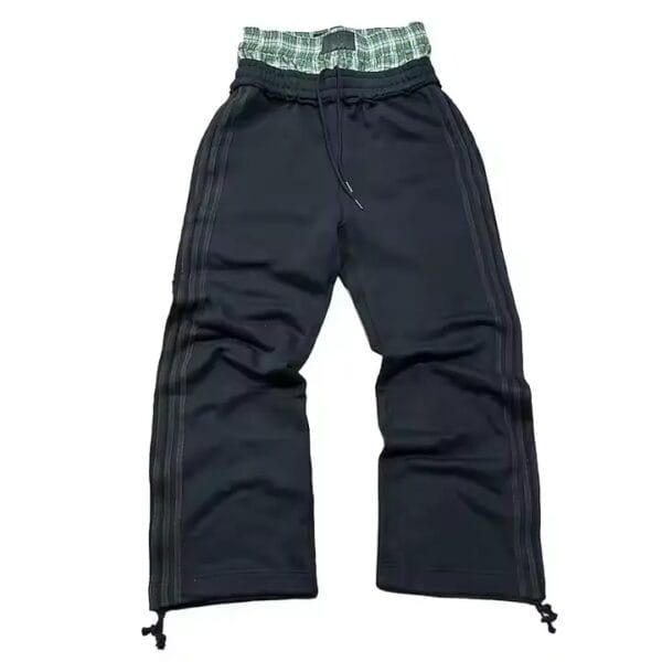 Casual pants for men and women, vintage Western style pants with a hanging feel, wide legs, straight leg, loose fit, 2025 new style